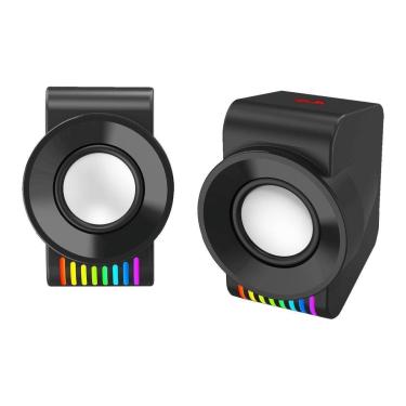 Imagem de Caixa de Som Gamer Redragon GS514 Kage RGB - 3W - Conector P2 e USB-Unissex