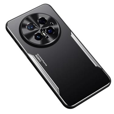 Imagem de FWYANZH Capa para Honor Magic 8 Pro/8, capa de proteção completa para câmera antiarranhões PC rígido fino à prova de choque, prata, 8Pro