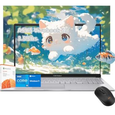 Imagem de ASUS Laptop Vivobook de 15 polegadas - Intel Core i5 120U Beat AMD Ryzen 7 4800U - RAM de 24 GB - SSD de 1 TB - Tela FHD de 15,6 cm - Windows 11 Office365 incluído - Computadora Portátil - Escola de