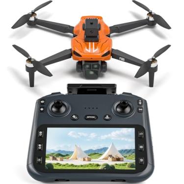 Imagem de F180 GPS drone com câmara 4K, motor Brushless, prevenção automática de obstáculos, descolagem/aterragem 1 botão, voo em trajetória, posicionamento ótico, para adultos, crianças e iniciantes