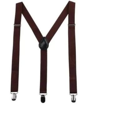 Imagem de Suspensórios Masculino E Feminino Largo 2,5cm - Várias Cores Ref:244 -