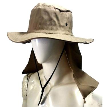 Imagem de Chapéu Australiano Com Proteção De Nuca Cor Areia