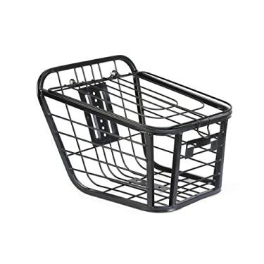 Imagem de Bike Basket Wire Mesh Basket Container Bicycle Storage Basket Bike Pannier for Cycling Folding Bike Outdoor