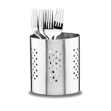 Imagem de Suporte para Talheres 12x14 cm Aço Inox