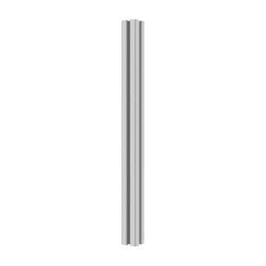 Imagem de 4 peças de perfil de extrusão de alumínio anodizado 4040 500 mm trilho linear para peças de impressora 3D, suportes CNC DIY, móveis de bancada