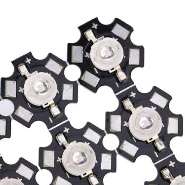 Imagem de Ymiko Contas de Luz LED Vermelha de Alta Potência 3W para Projetos e Luminárias de Iluminação DIY (445-450NM)