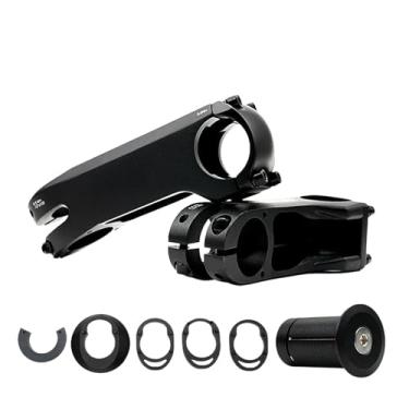 Imagem de Mesa de guidão para bicicleta com cabeamento interno, ultraleve, em alumínio forjado/CNC, 80/90/100 mm, com espaçador.(Stem 90MM)