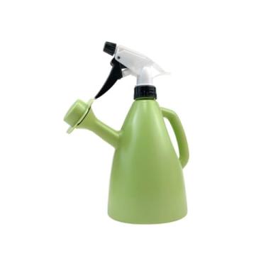 Imagem de Regador com Pulverizador Florzinha Elegante - 2 em 1 para Jardim e Casa, Leve e Prático para Regar Plantas, Flores e Vegetais (Verde)
