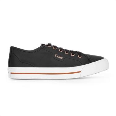 Imagem de Tênis Coca Cola Chandler Town Preto e Cobre - Feminino-Feminino
