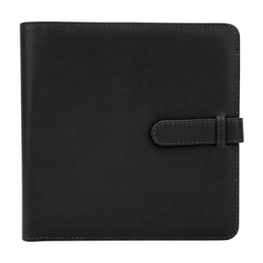 Imagem de GOWENIC Mini álbum de Fotos Com 288 Fotos de Bolso, Capa de Couro PU, Capacidade Extra Grande para Família, Casamento, bebê, Aniversário, Dia Dos Namorados, álbuns de Com (Preto)