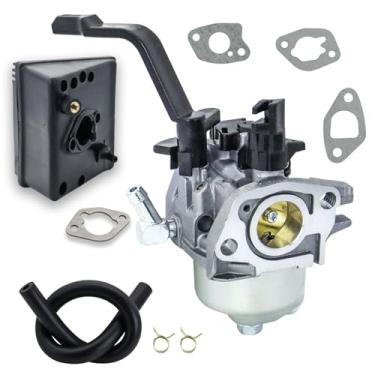 Imagem de Huayi 20824011 Carburador para LCT CMXX MAXX 136CC 208CC 6HP 7HP Motor gerador com filtro de ar 20820012 e base e tampa
