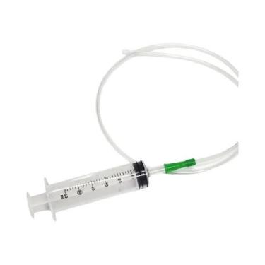 Imagem de Seringas De Plástico Duráveis De Grande Capacidade Corpo Transparente 