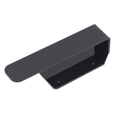 Imagem de Mingzhe Suporte de Toalha de Mão Acrílico Durável Barra Toalha Montada na Parede para Cozinha do Banheiro (Preto)