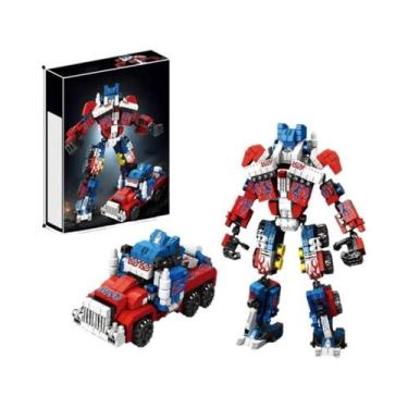 Imagem de Blocos De Construção De Robô Transformável 1060 Partículas Brinquedos 