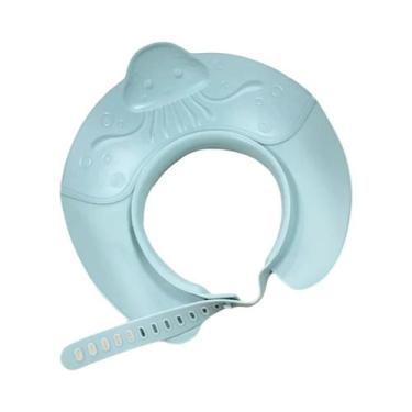 Imagem de Touca Ajustável Para Banho De Bebê Com Proteção Para Ouvidos, Chapéu M