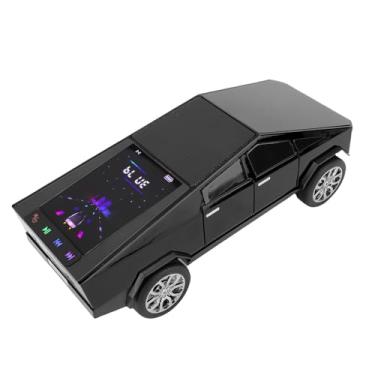 Imagem de Generic Alto-falante Inspirado Em Caminhão Elétrico Moderno, Som HD Portátil Com Tela, Rádio FM, Luz LED para Festa, Microfone Embutido, para Entusiastas de Carros e Amantes de Música (Preta)