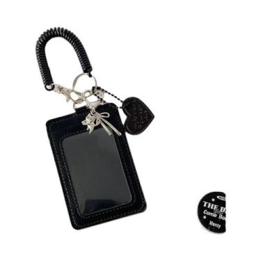 Imagem de Suporte Para Exibição De Fotos Polaroid, Porta-Cartões De Gato Em PU, 