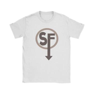 Imagem de Camisetas Masculinas Engraçadas De Algodão Com Gola Redonda E Manga Cu