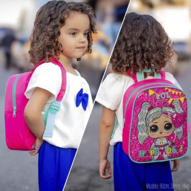 Imagem de Mini Mochila Simples Escolar Creche Infantil Personagem Lol Surprise -