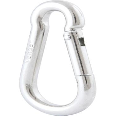 Imagem de Mosquetão com trava 7x70mm leve galvanizado - Vonder