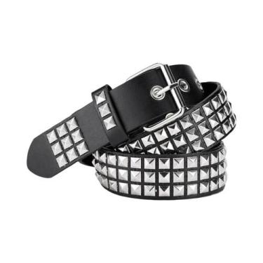 Imagem de Cinto De Metal Punk Bronze Para Homens E Mulheres, Cinto De Jeans Desi