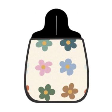 Imagem de Lixeira De Carro Organizador Lixinhocar Flores Pastel Retrô