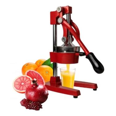 Imagem de Machika Espremedor manual de laranja | Espremedor de suco de laranja fácil de limpar e resistente | Espremedor de frutas cítricas profissional para casa e restaurantes | 38 x 40 x 17 centímetros |