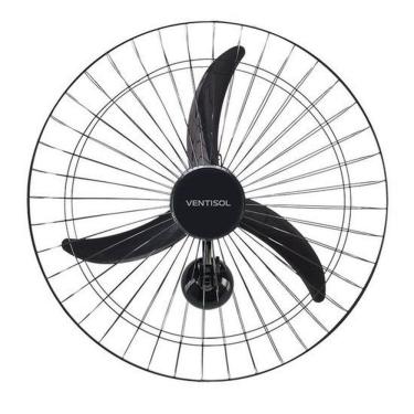 Imagem de Ventisol Ventilador Parede New Premium 60cm Preto 127v