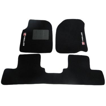 Imagem de Jogo Tapete Automotivo Para Troller 17/18 Carpete Base Pinad