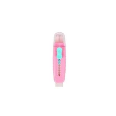 Imagem de Borracha Escolar Retratil Cis Sweep C/vassourinha Tom Pastel, Rosa