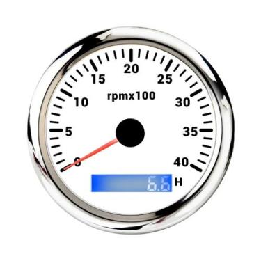 Imagem de Tacômetro LCD De 85MM Com Luz De Fundo LED Para Barco E Carro, Medidor