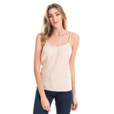 Imagem de Blusa  Alcinha  Regulador  Tecido Plissado-Feminino