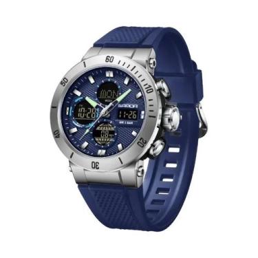 Imagem de Relógio Esportivo Masculino À Prova D'água De Luxo SANDA Relógio Digit