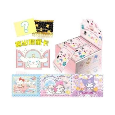 Imagem de Jogo De Cartas Colecionáveis Brilhantes Hello Kitty Kuromi My Melody S