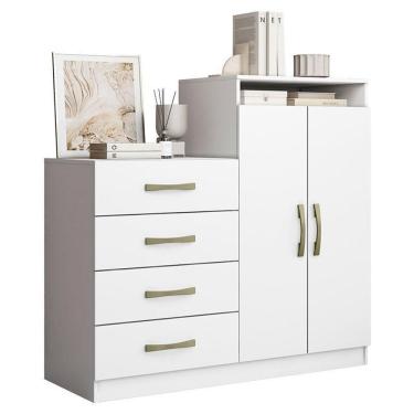 Imagem de Cômoda Sapateira Londres 2004142 Branco Tx - Aramóveis