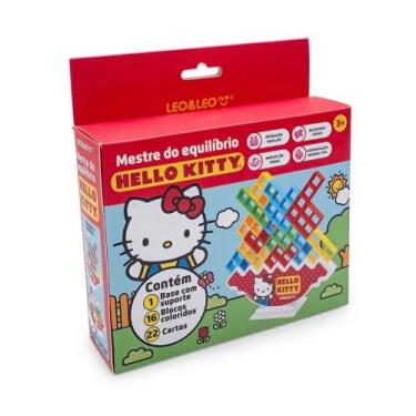 Imagem de Mestre do Equilíbrio Jogo de Raciocínio Hello Kitty - Caixa c/ 16 Bloc