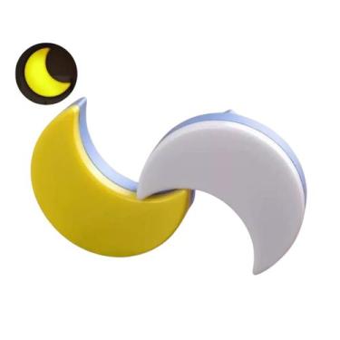 Imagem de Luminária Decorativa Quarto baby Meia Lua Color Infantil - Importado, 