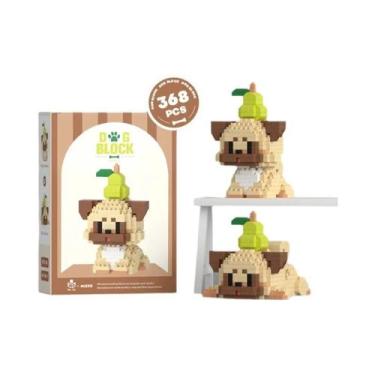 Imagem de Blocos De Montar De Cachorrinho Fofo: Brinquedo Educacional De Micro P