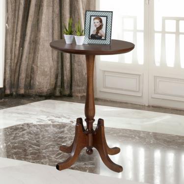 Imagem de Mesa de Apoio Alta 3003 Hannover Linz Móveis - Imbuia Glazer