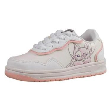 Imagem de Tenis Infantil Menina Muda de Cor no Sol Macio Disney Stitch-Feminino