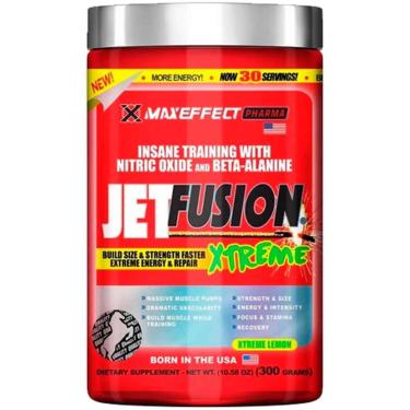 Imagem de Pre Treino Jetfusion Xtreme Maxeffect 300g Sabor Limão-Unissex