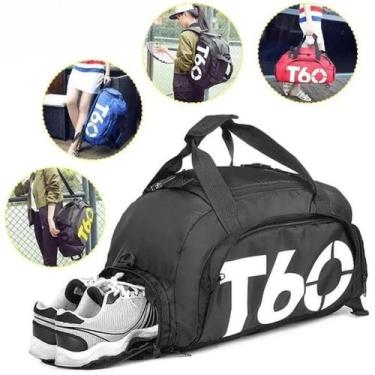 Imagem de Bolsa Academia T60 Grande Esportiva Treino Fitness Viagem Multiuso Mas