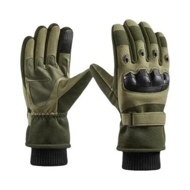 Imagem de Luvas Táticas De Inverno Para Caça, Esqui E Motociclismo, Luvas Esport