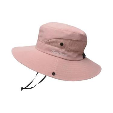 Imagem de Chapéu De Sol Feminino Para Verão Ao Ar Livre, Respirável, De Poliéste