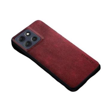 Imagem de Capa De Telefone De Couro Luxuosa Para Motorola Moto G Series G86 G85 