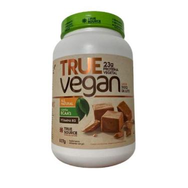 Imagem de Proteína Vegana True Vegan True Source 837g Doce de Leite, Doce de Lei