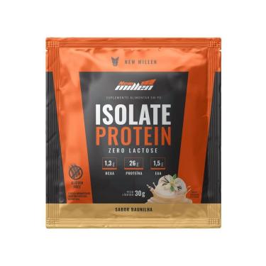 Imagem de Isolate Protein Zero Lactose - 1 Sachê de 30g Baunilha - New Millen-Masculino