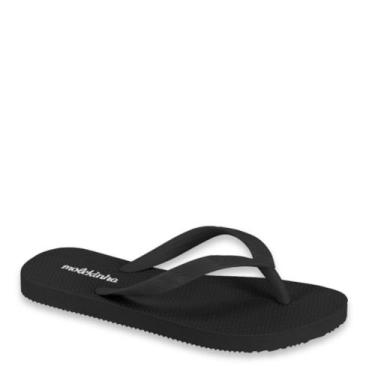 Imagem de Chinelo Infantil Menina Leve Conforto Molekinha 2364100, Preto, 30