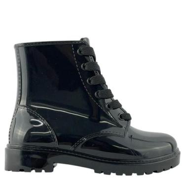 Imagem de Bota Molekinha Coturno Preto Casual Estilosa 2176100, Preto, 28