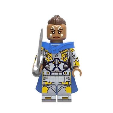 Imagem de Boneco super herois viloes cinema bloco de montar, VALQUIRIA